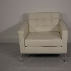 Stunning genuine Florence Knoll 1954 Lounge chair in luxurious leather.  | eBay
