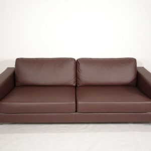 Rare immaculate Jonas Ihreborn Filip sofa in soft Brown leather  | eBay