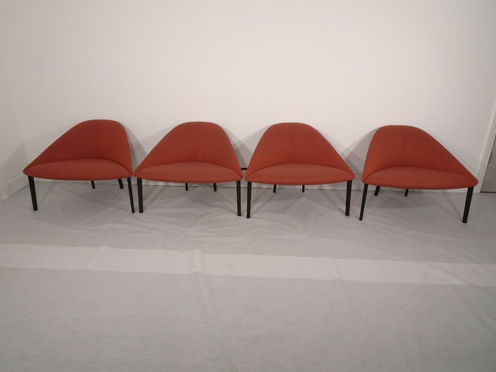 Immaculate set of 4 Arper Colina 4 legged lounge chairs in Camira fabric | eBay - Image 2