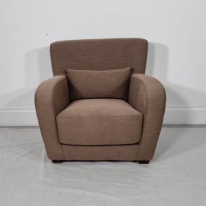 Ligne Roset lounge chair in flecked weave in tobacco. Excellent condition  | eBay