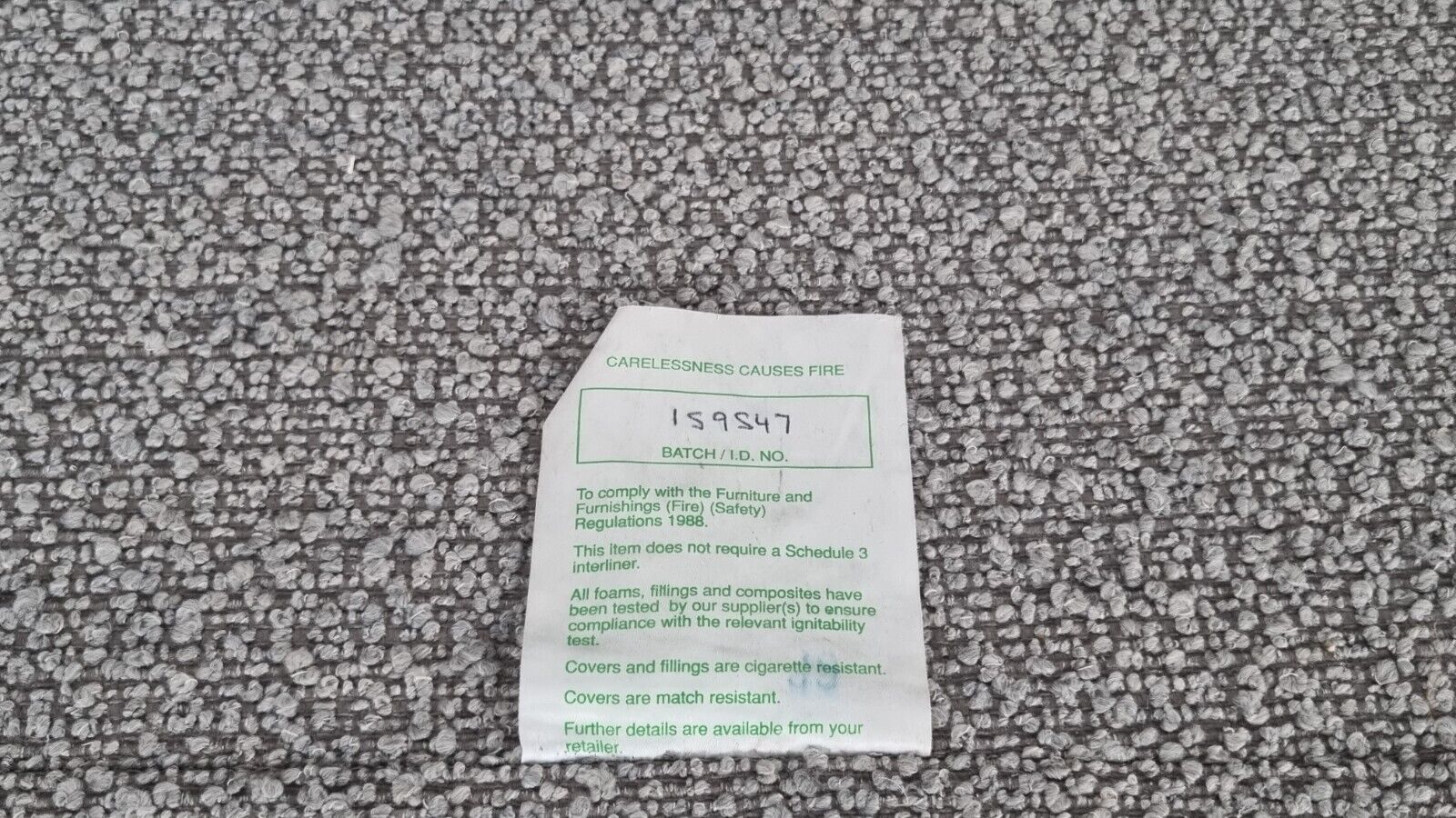 Impeccable Duresta Lansdowne Grande sofa in sumptuous grey chenille fabric - Image 12