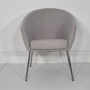 Artifort Lande Megan chair in Grey boucle in excellent condition | eBay UK