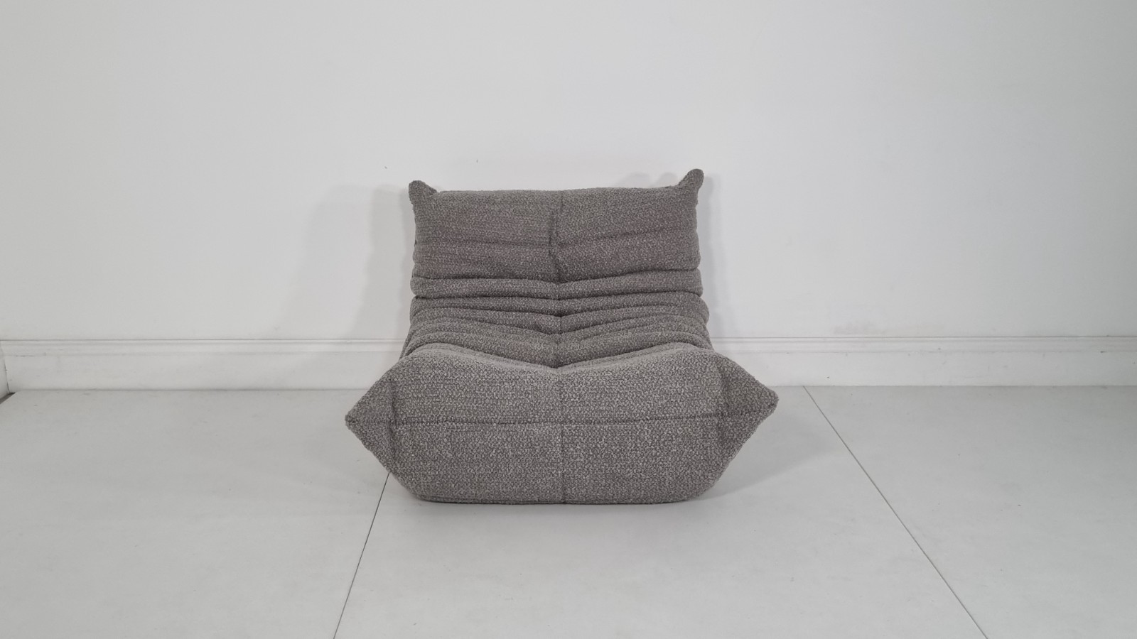 Ligne Roset Togo chair in grey boucle in immaculate condition | eBay UK - Image 2