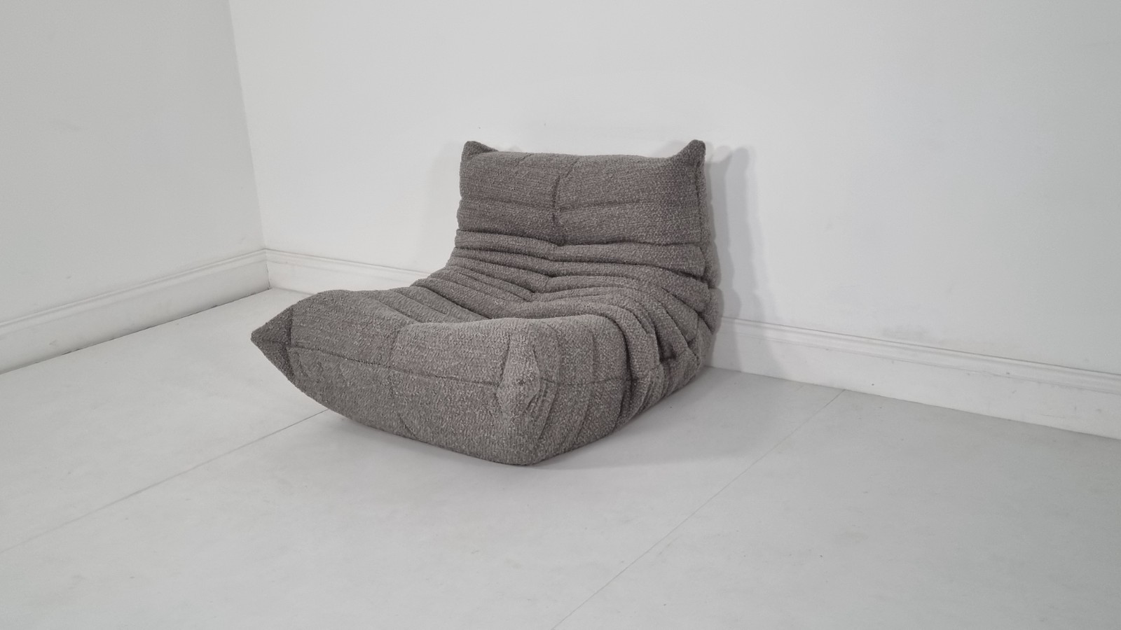 Ligne Roset Togo chair in grey boucle in immaculate condition | eBay UK - Image 5