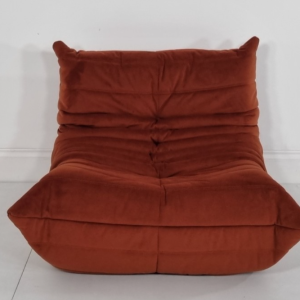 Ligne Roset Togo chair in luxurious russet alcantara excellent condition | eBay UK