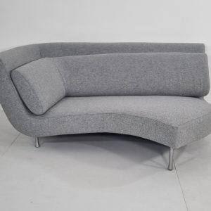 Ligne Roset Yang daybed in mid grey wool in impeccable condition (2) | eBay UK